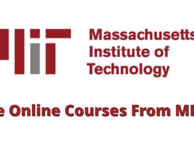 麻省理工学院35门免费线上课程